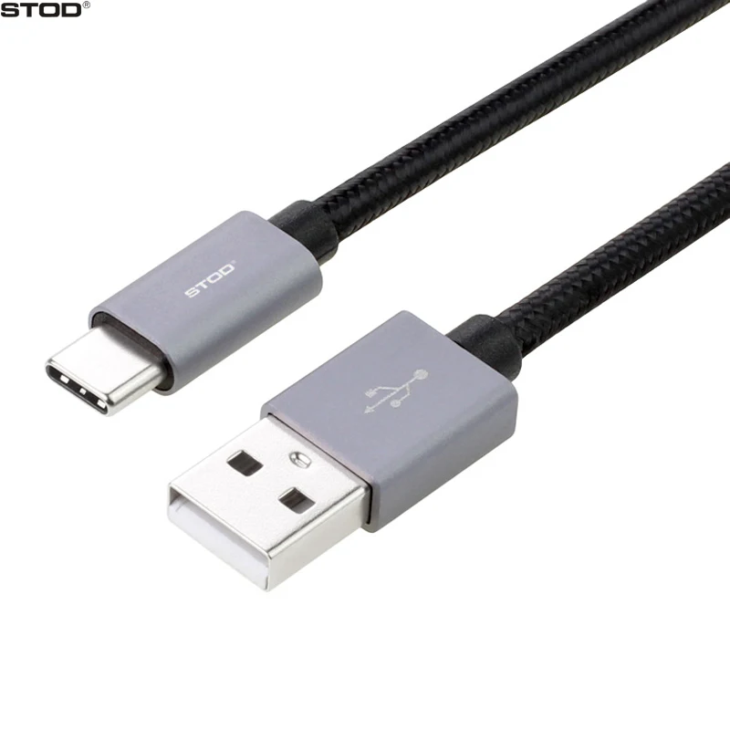 STOD type C USB кабель Usb-C 3A Быстрая зарядка данных QC3.0 для samsung S8 huawei P9 10 Mi 9 Oneplus 7 Быстрая зарядка 3,0 USB-C провод