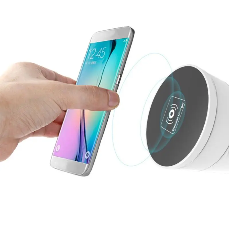 Foldable QI Wireless Charger Smart 8 Ports USB Type C Charger Station HUB Fast Charging Power Adapter For iPhone Samsung