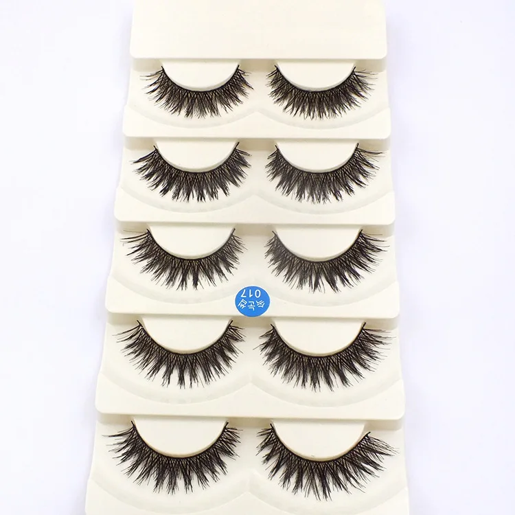 2019 New 5 Pair Natural Long Cosplay Makeup Cross Strip False Eyelashes Black Long Eye Lashes Extension Tool 2019 New 5 Pair Natural Long Cosplay Makeup Cross Strip False Eyelashes Black Long Eye Lashes Extension Tool