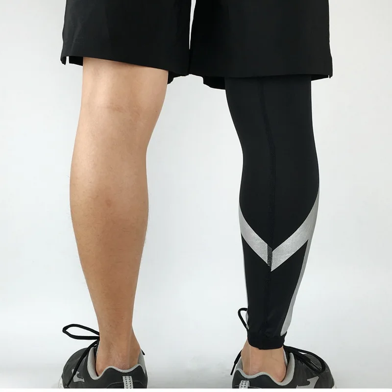 2 Pcs/Lot Elastic Lycra Basketball Compression Sleeves Leg calf mollet Running Leg Warmers Cycling Sport Safety