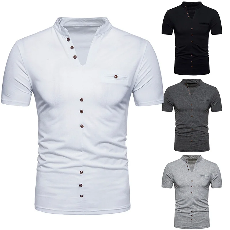 Men's Fashion Short Sleeve T-Shirt Summer T-shirts Mens T Shirt Men's Cotton T-shirt Casual Shirt Pullover Sweatshirt