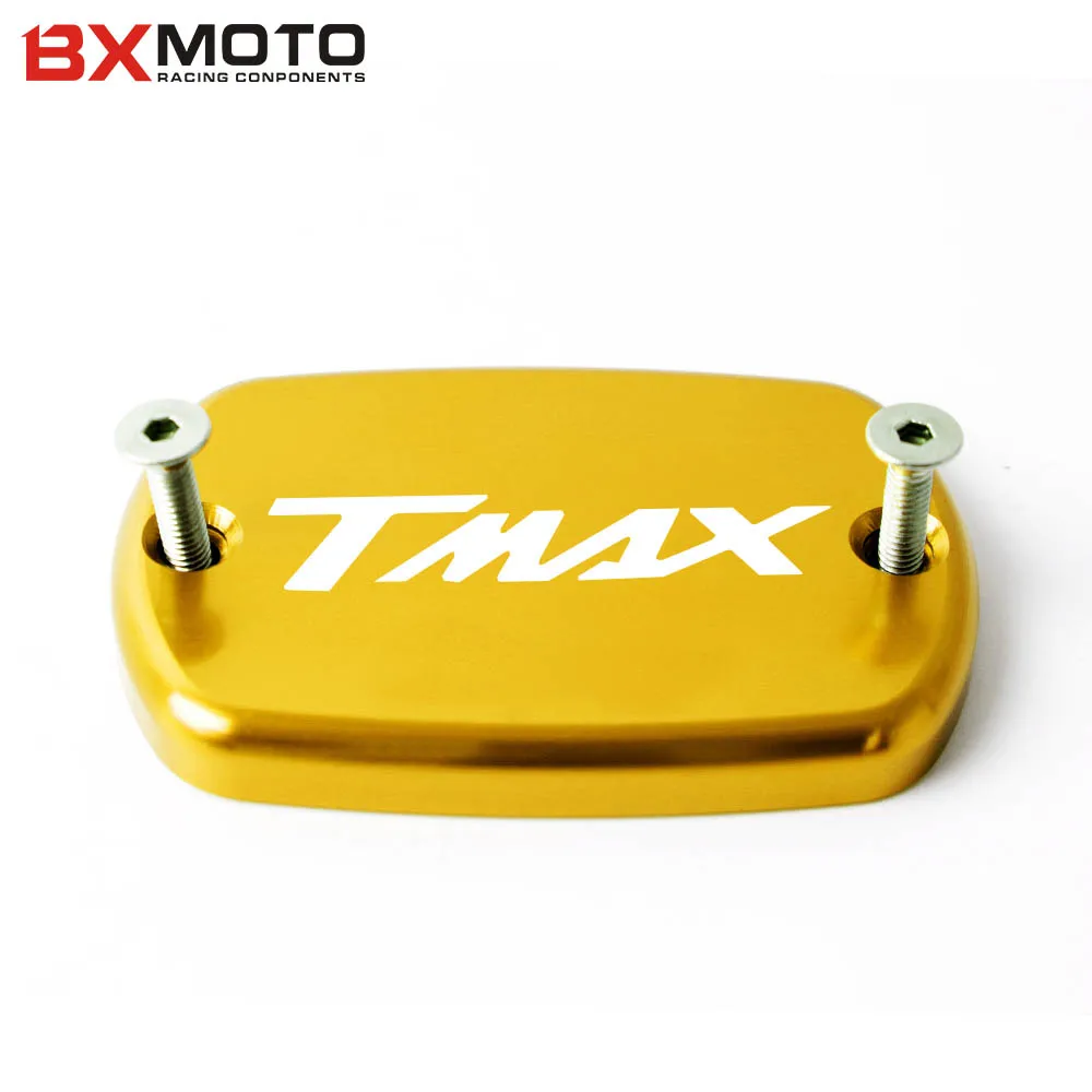 CNC алюминий Tmax 530 500 Тормозная жидкость Крышка Резервуара Крышка для Yamaha T Max T-Max 500 2004-2011 Tmax 530 DX SX 2012 - Цвет: Золотой