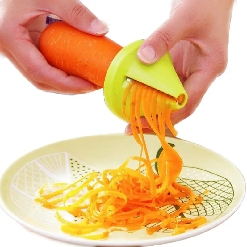 

Kitchen multi-function cutter vegetable peeling cutting vegetable silker spiral grater drawing machine ZP01241901