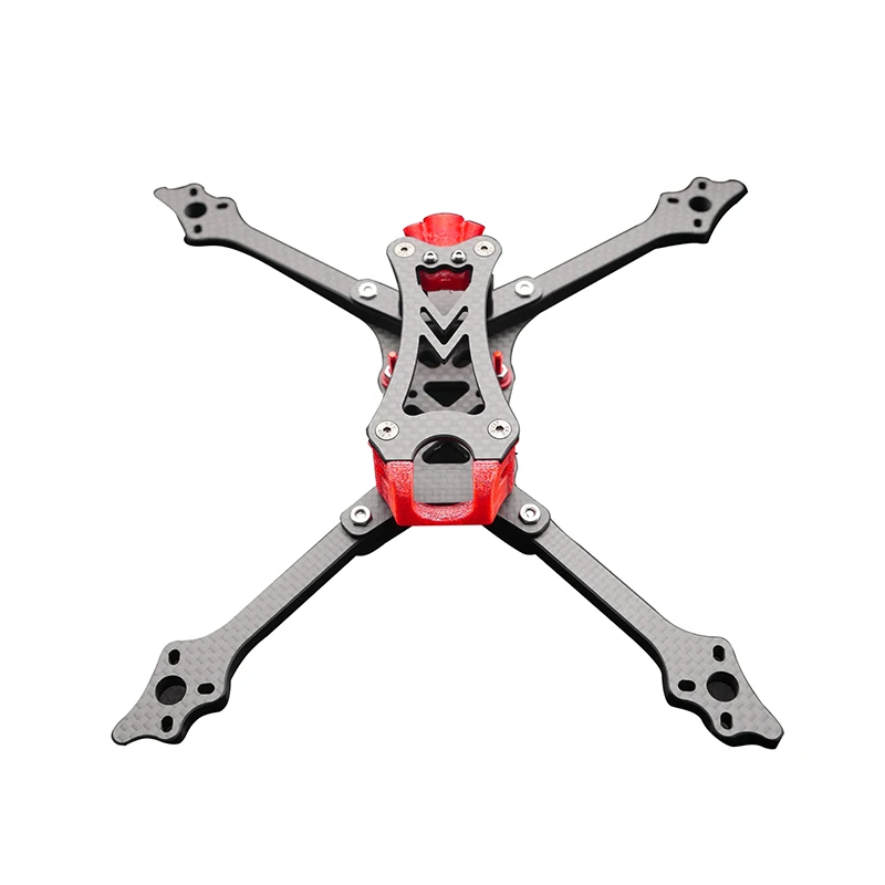 TRANSTEC LASER S LITE 224 мм FPV гоночный Дрон Рамка 6 Arm 7075 алюминиевое гладкое покрытие
