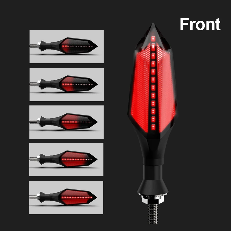 2 шт. светодиодный указатель поворота для мотоцикла, Поворотный Светильник s светодиодный фонарь, декоративные фары мотоцикла, дневной ходовой светильник DRL