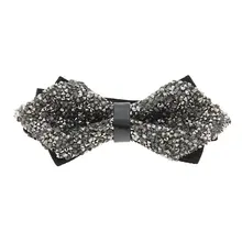 Повседневное драгоценный камень в галстук бабочка галстук-бабочка нашейные аксессуары для торжеств мужской/женский галстук-бабочка для вечерние свадебные туфли