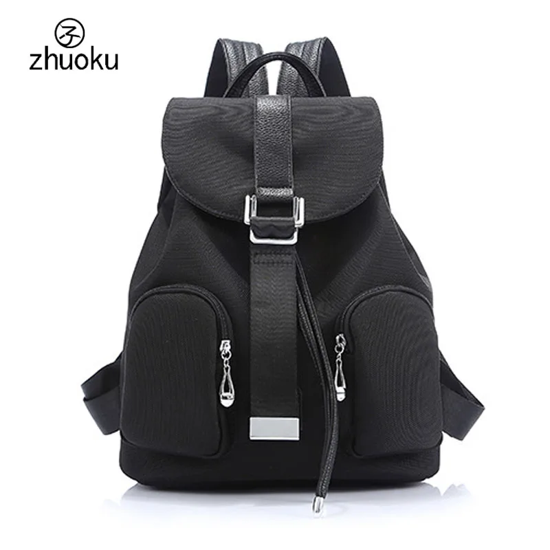 2017 Backpacks for school teenagers girls drawstring bag mochila Good quality Oxford Canvas backpack 15 25