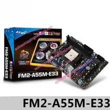 fm2-a55m-e33 DDR3 Socket FM2 Motherboard All solid state dual interface