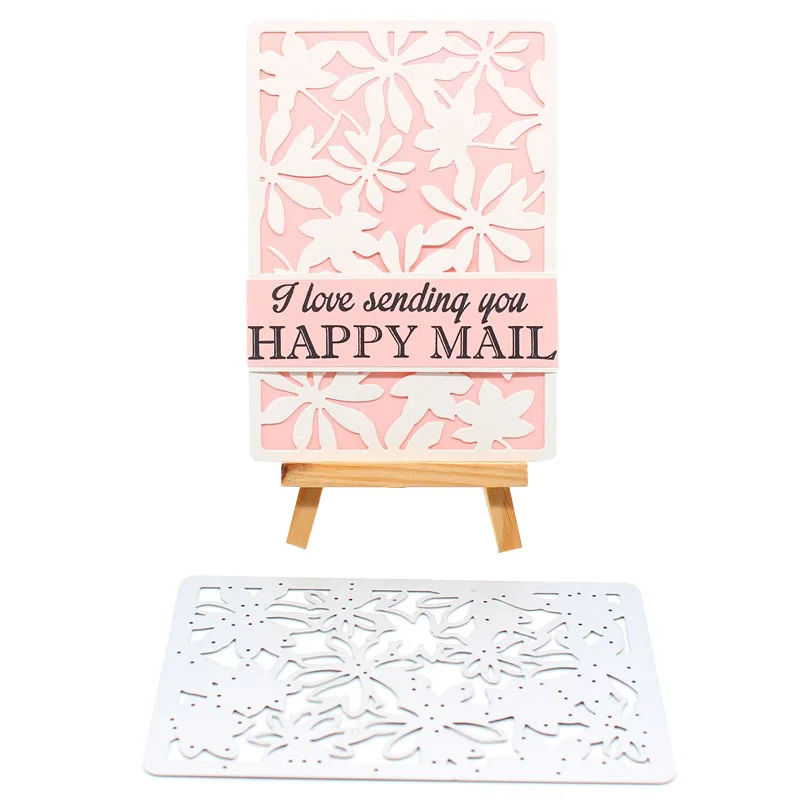 

YPP CRAFT Flower Frame Metal Cutting Dies Stencils for DIY Scrapbooking/photo album Decorative Embossing DIY Paper Cards