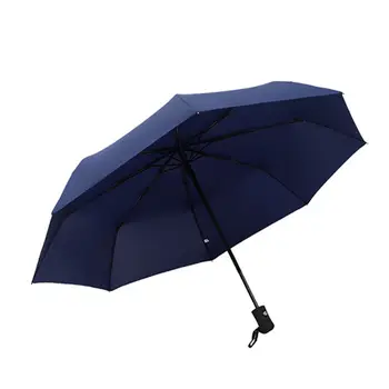 

Umbrella Business Automatic Umbrella Female Windproof Stainless Steel Umbrellas Rain Women Folding Summer Umbrella 4 Colors