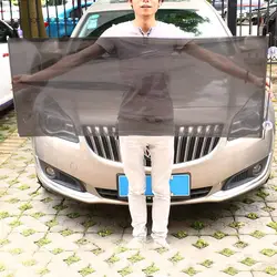 135*58 см сетки выдвижной авто солнцезащитный козырек Солнечный зонт с рисунком с обратной стороны Оконные покрытия