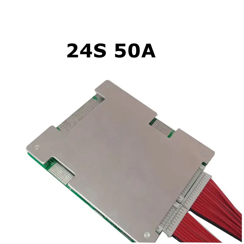 Новинка литий железо фосфатная батарея 24S 50A BMS /LiFePo4 защитная плата с