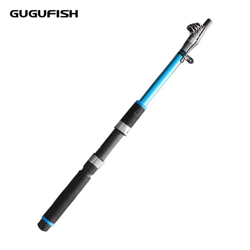 

GUGUFISH 2.1M 2.4M 2.7M 3.0M 3.6M Portable Telescopic Fishing Rod Glass Fiber Fishing Pole Travel Sea Fishing Spinning Rod