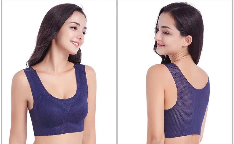 errinut Plus Size Bra Seamless Underwear Women Push Up Bra Lace Bralette Bras For Women Wire Free Breathable Lingerie 3 (2)