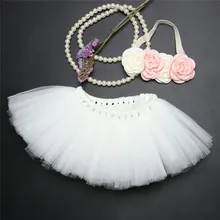 Новейший реквизит для фотосессии новорожденных; Детский костюм принцессы; пышная юбка-пачка для малышей; повязка на голову; реквизит для фотосессии
