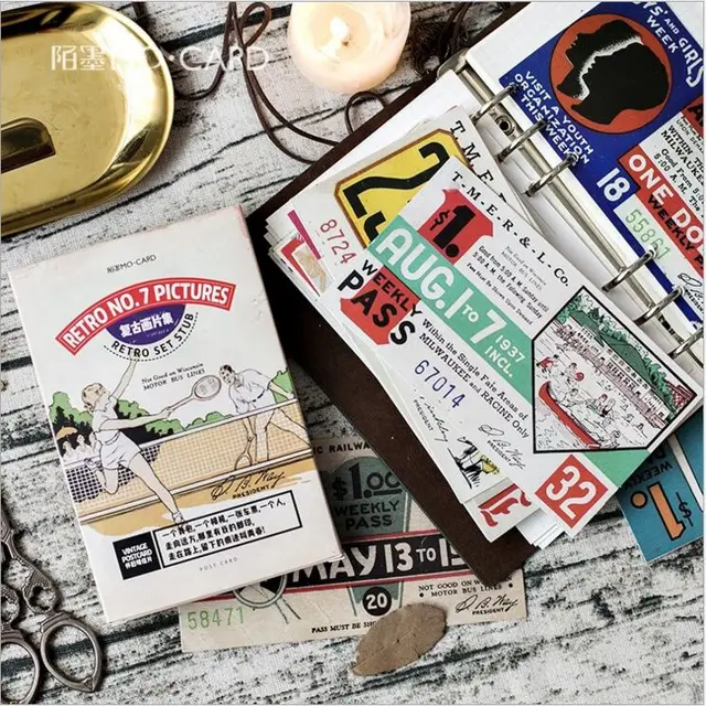 30pcspack vintage picture postcard retro memories of past life greeting card envelope gift birthday - Birthday Card Packs 30pcspack vintage picture postcard retro memories of past life greeting card envelope gift birthday - Birthday Card Packs