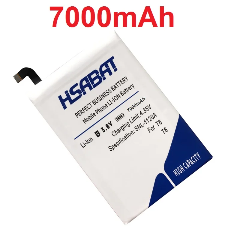 imágenes para HSABAT Gran Capacidad 7000 mAh Batería para Homtom HT6 y DOOGEE T6 y DOOGEE T6 Pro libre del envío + tracking número imágenes para HSABAT Gran Capacidad 7000 mAh Batería para Homtom HT6 y DOOGEE T6 y DOOGEE T6 Pro libre del envío + tracking número