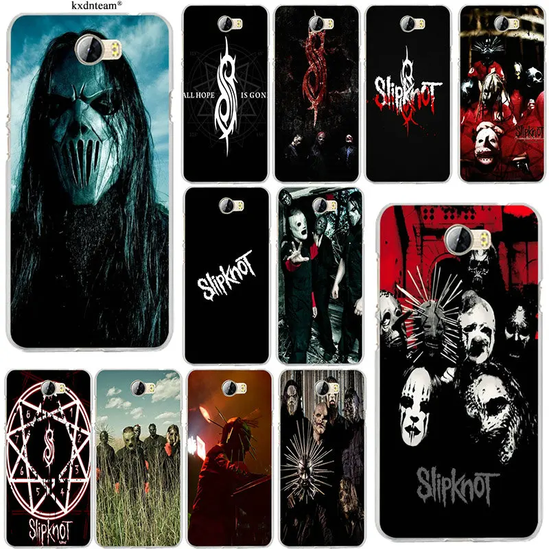 

Slipknot Rock Soft Silicone TPU Transparent Phone Cases for Huawei P8 P9 P10 Mate 10 Pro Y5 Y6 Y3 II Y7 Honor 6X 7X 9 Lite Shell