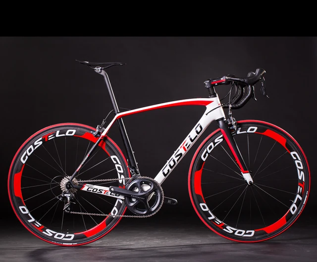 Cheap 2015 Costelo RIO complete carbon road bike carbon fiber bike complete bicycle cycing bike UD frame wheels 6870DI2 bar stem