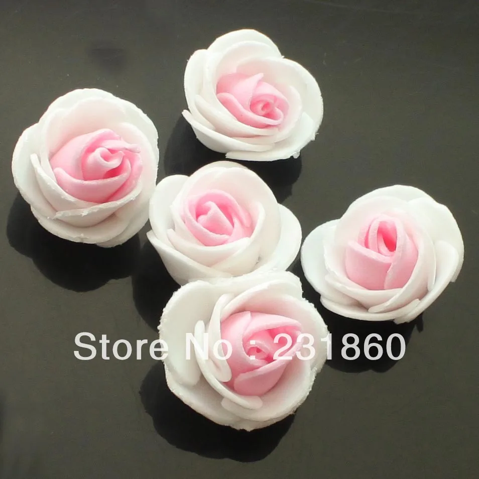 50 X Artificial Flower Pink White Rose Make Ball Tabble 50 X Artificial Flower Pink White Rose Make Ball Tabble Ter Free Shipping In Dried Flowers From Home Garden On Aliexpress