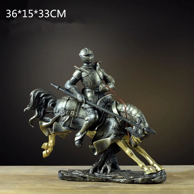 

Retro Ranger's Apprentice Bust Figure Model Statue Resin Craftwork Americana Home Decoration L2422