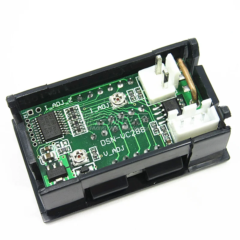 1 шт. DIY DC100V 10A Вольтметр Амперметр синий красный двойной Amp Вольт измеритель