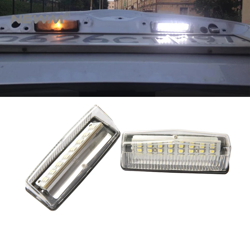 2pcs one Lot for Toyota Prius car license lights 12V auto tail parts no