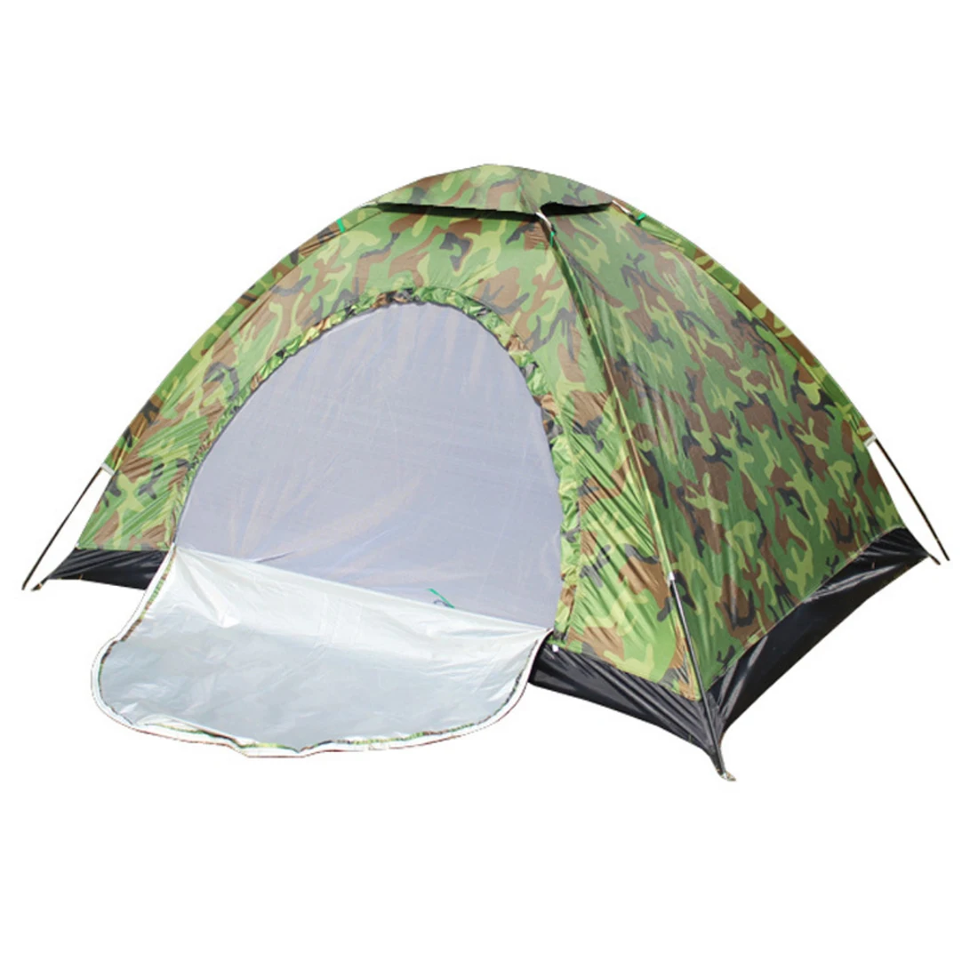

Double Person Camping Tent Outdoor Hiking Waterproof Tent Camouflage Net Netting Camping Equipment for 2 People