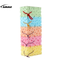 5 шт. мочалка горячая Распродажа красочный квадратный Авто стекло Уход Инструмент для чистки автомобилей губки стиральная блок очиститель