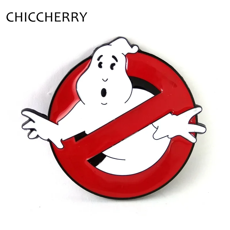 Male Accessories Cool Ghostbusters Movies Logo Metal Belt Buckles For