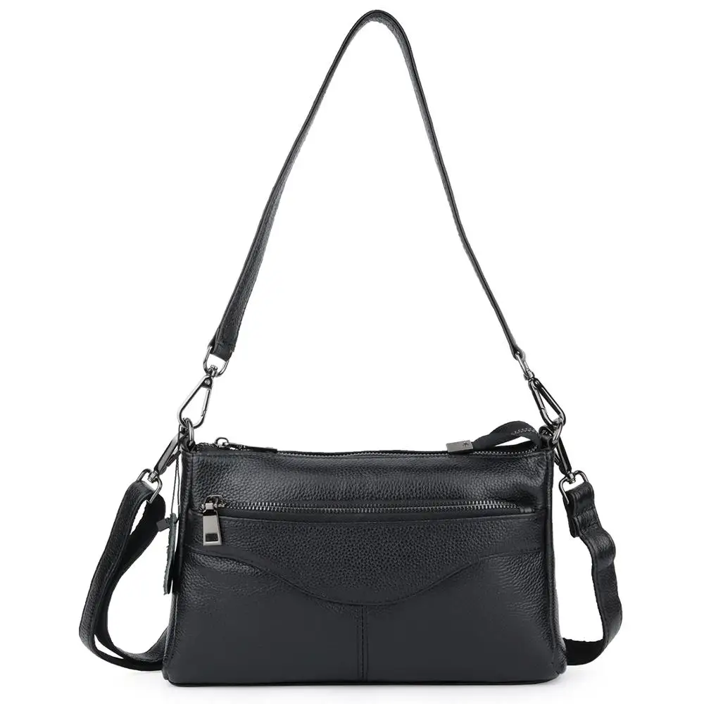 

2019 100% Genuine Leather Women Messenger Bag Famous Brand Female Shoulder Bag Envelope Clutch Bag Crossbody Bag Purse for Women
