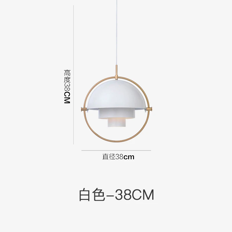 JAXLONG современный подвесной светильник s персональный ресторанный подвесной светильник полукруглый прикроватный подвесной светильник - Цвет корпуса: white