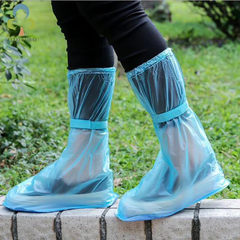 

1 Pair Of Reusable Shoe Covers Waterproof Silicone Shoe Cover Riding Waterproof Silicone Shoe Protector Unisex ZXH