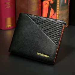 

2015 NEW arrival men's short wallet vintage korean emboss dot purse brand top card wallet free shipping