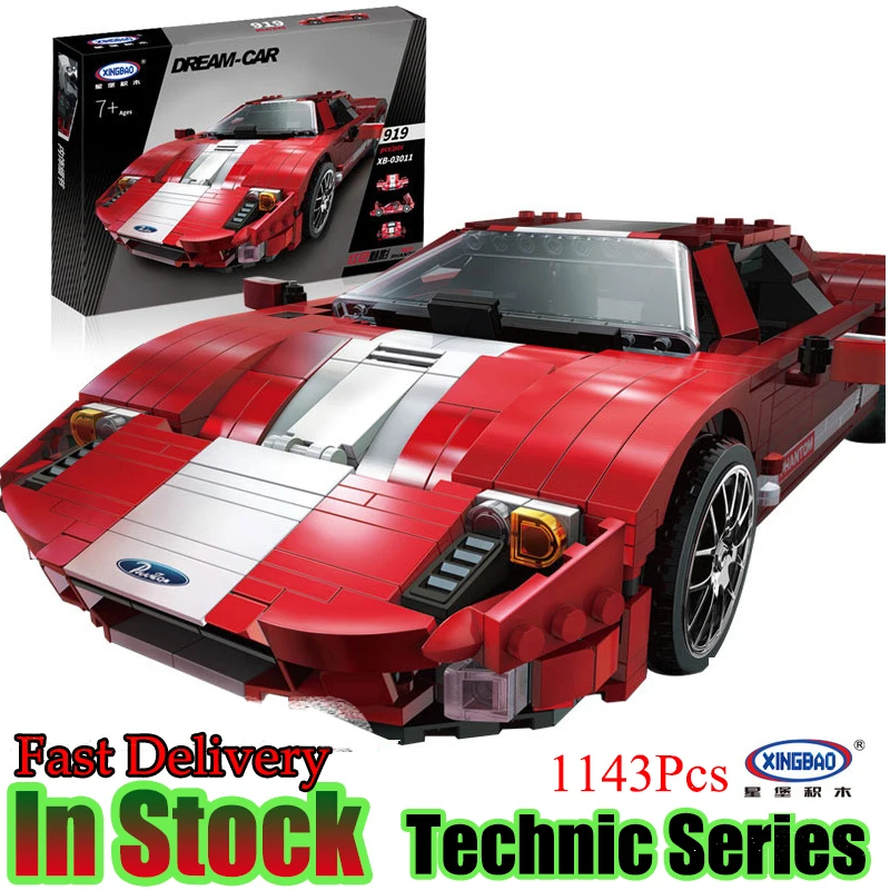 

XingBao 03011 Technic The Red Phantom Racing car-styling Building Blocks Bricks Toys for Kids Gift