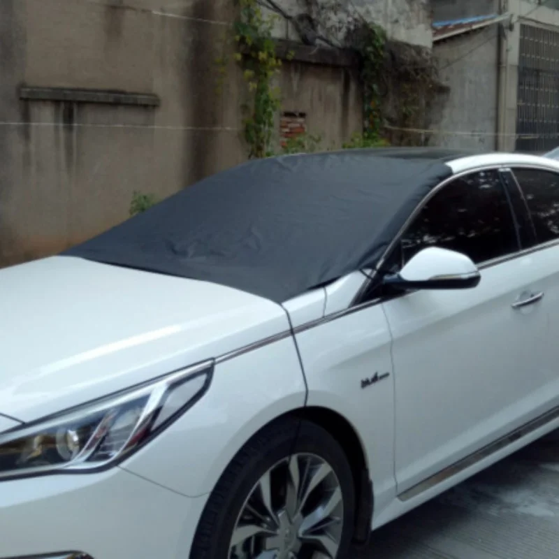 

Prevent Snow Ice Sun Shade Dust Frost Freezing Car Windshield Cover Protector Hook Car Front Windshield Cover New
