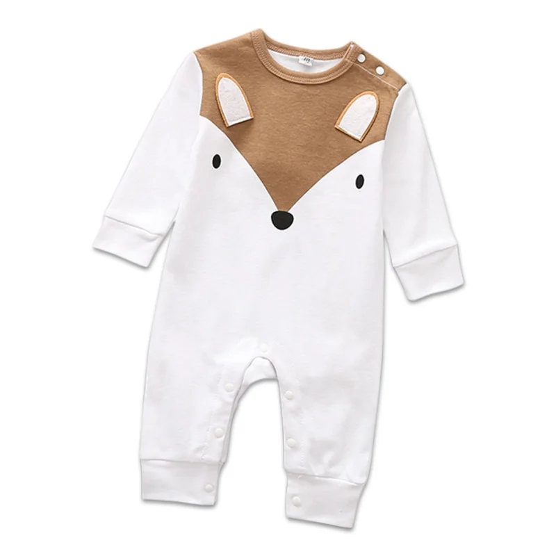 Детский хлопковый комбинезон на возраст 0 12 месяцев|baby rompers newborn|animal romperbaby |