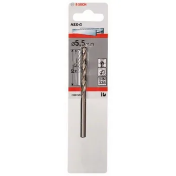 

BOSCH 2608585925 for metal Drill HSS-G DIN338 5,5x57x93