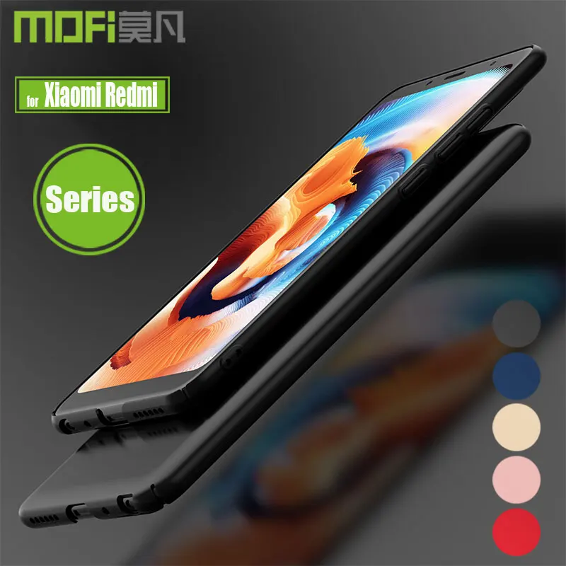 

Xiaomi Redmi Note 6 5 4x 4 Pro Case Mofi Frosted Hard PC Full Phone Back Cover for Redmi 6A 5A 6 5 4X 3S 3 Pro S2 Cases