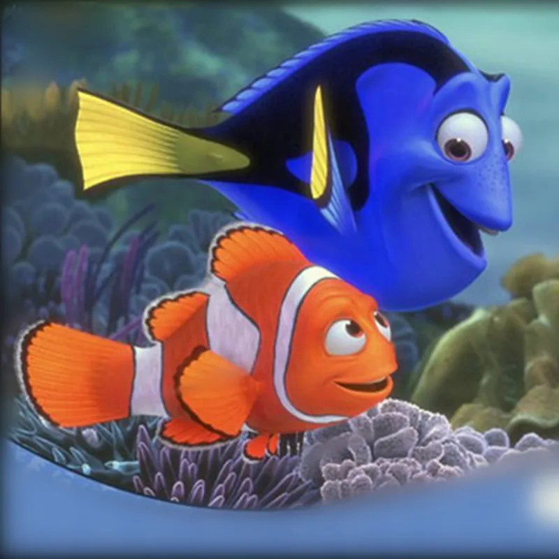 sermoido 1PC Dory - Nemo Swimming Robot Fish Activated in Water Magical Electronic Toy Kids Children Gift DBP238