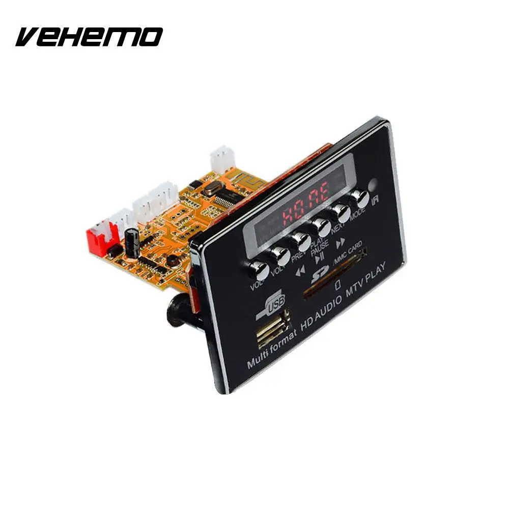 VEHEMO Bluetooth 4.1Inchs Digital 1080P Video Audio Decoder Board Support USB MP3 FLAC APE DVD FM AUX Car Electronic Accessories bluetooth-digital-audio-player : image VEHEMO Bluetooth 4.1Inchs Digital 1080P Video Audio Decoder Board Support USB MP3 FLAC APE DVD FM AUX Car Electronic Accessories bluetooth-digital-audio-player