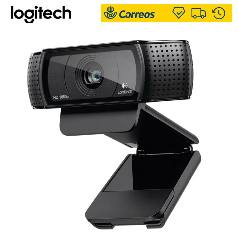 Logitech C920 15 МП 1920x1080 Пиксели 720p 1080p H.264 USB 2,0 черный