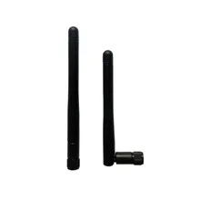 2,4 ГГц 3dBi Omni Wifi Беспроводная сетевая антенна для роутеров, компьютера, камер(черный цвет, 10 шт