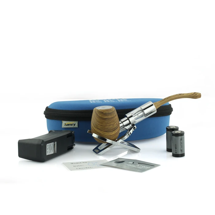 

K1000 E PIPE Mechanical Mod kit with 3.0ml atomizer Wooden E PIPES Cigarette with huge Vapor like Wood