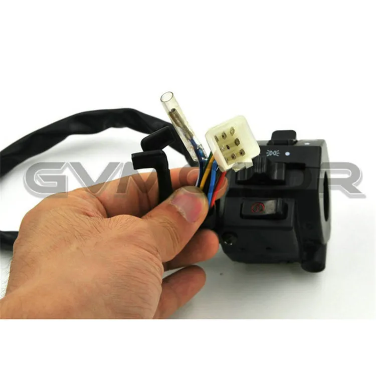 Interruptor de motocicleta cromado de aluminio para interruptores Harley Davidson Controlador universal de motocicleta Sistema eléctrico faro Interruptor de motocicleta cromado de aluminio para interruptores Harley Davidson Controlador universal de motocicleta Sistema eléctrico faro