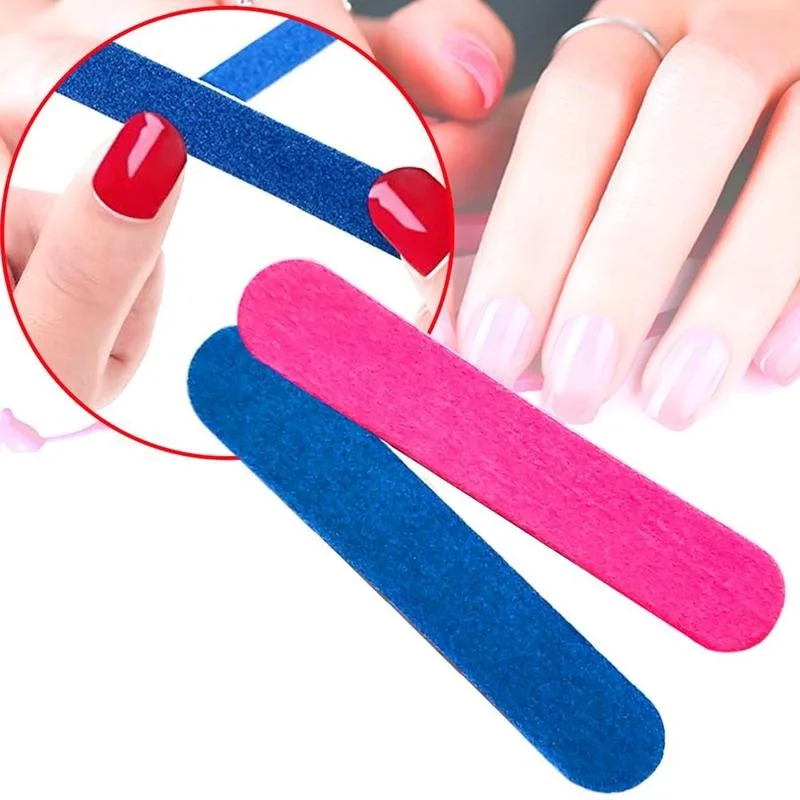 

1Pc Grit Professional Nail Files Nail Buffer Buffing Slim Crescent Grit Nail Art File Nail Buffer Sandpaper