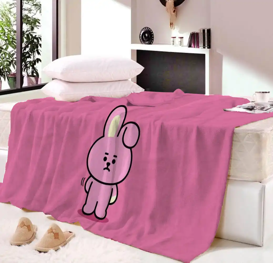 Detail Feedback Questions About Bt21 Printing Family Blanket For Bt21 Printing Family Blanket For Kids Bts Microfiber Juric Plush Sherpa Throw On Bed Sofa