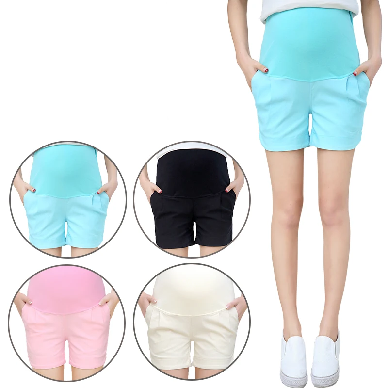 

Cotton maternity Trousers pregnant women Short pants casual women Pregnant bottoms for pregnant women Multicolor plus size
