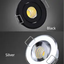 CE ROSH высокое качество круглый 3 Вт Dimmable COB мини точечный светодиодный светильник домашние светильники