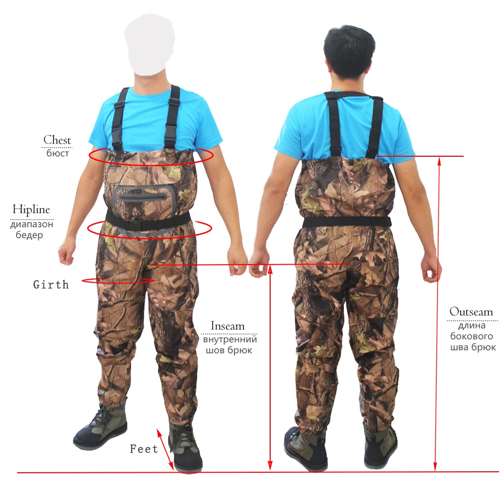 “ Wader da Pesca do Neopreno Espessamento Botas Macio à Prova